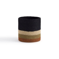 Корзина Плетеная 30 x 30 см Saski единый размер разноцветный LA REDOUTE INTERIEURS  фото, kupilegko.ru